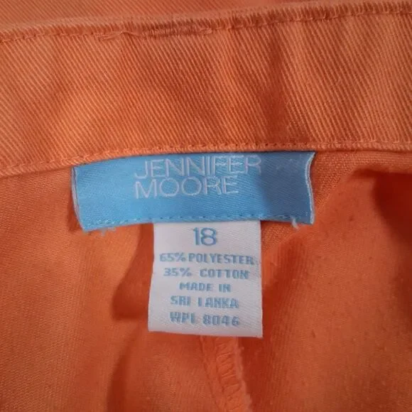 LOT of 4 JENNIFER MOORE Baggy Shorts Chino Trouser  80s 90s High Rise Size 18 - Picture 11 of 12